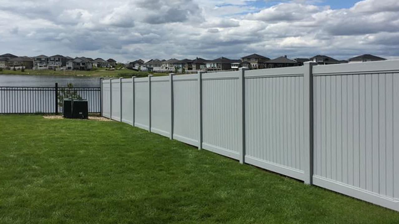 Jasper PVC Fence